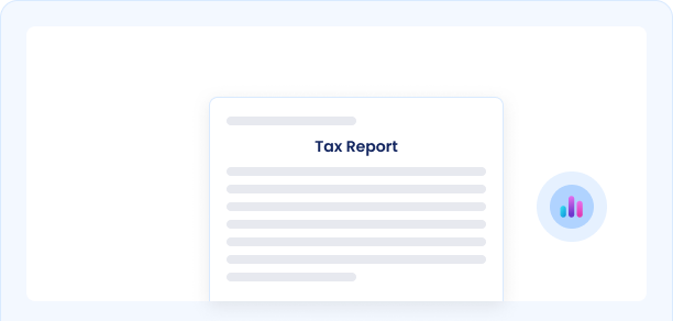 Tax Report preview