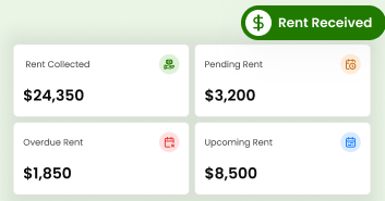 Live rent updates mockup