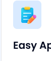 Easy application process icon