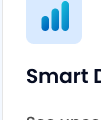 Smart dashboard overview icon